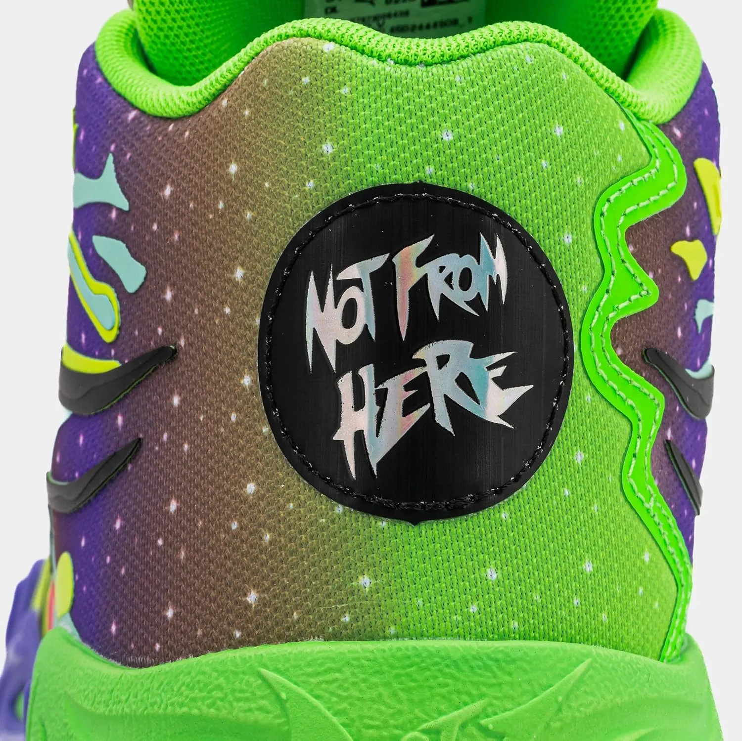 PUMA x LaMelo Ball MB.04 Be You Grade School Basketball Shoes (Purple/Green)
