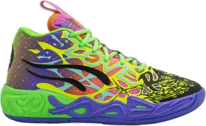 PUMA x LaMelo Ball MB.04 Be You Grade School Basketball Shoes (Purple/Green)