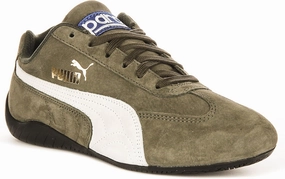 PUMA Speedcat Og SPR Women's Racetrack Ins Street Low Icon Trainers (Green, US 7.5)