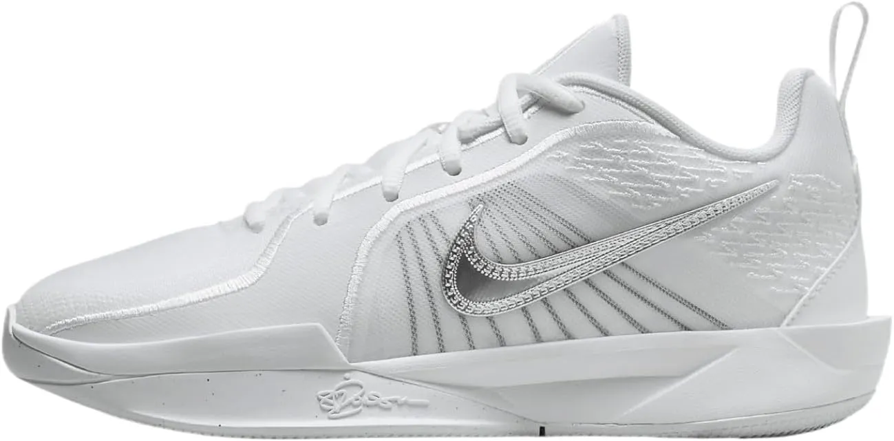 Sabrina 2 "Court Vision Big Kids' Basketball Shoes (FQ7376-100, White/Summit White/Glacier) Size 1