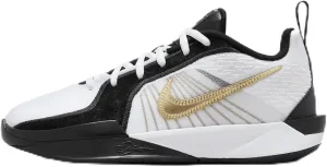 Sabrina 2 "Gold Quest Big Kids' Basketball Shoes (FQ7377-001, Black/White/Anthracite/Metallic Gold) Size 5