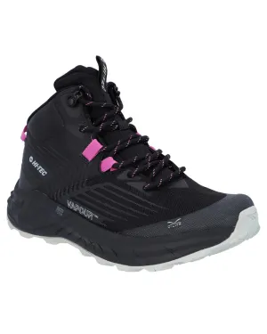 Shoes Hi-Tec Hi-Tec Womens Fuse Trail Mid Waterproof Trainers