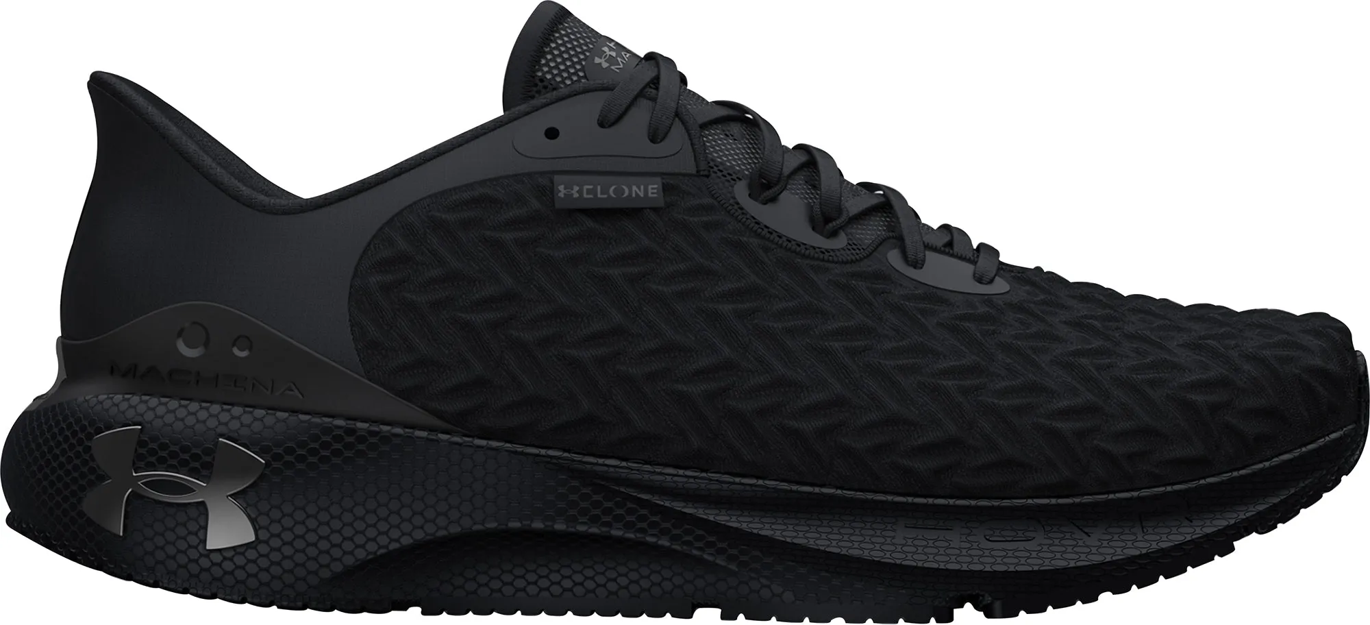 Shoes Under Armour Under Armour HOVR Machina 3 Clone Mens Running Shoes - Black