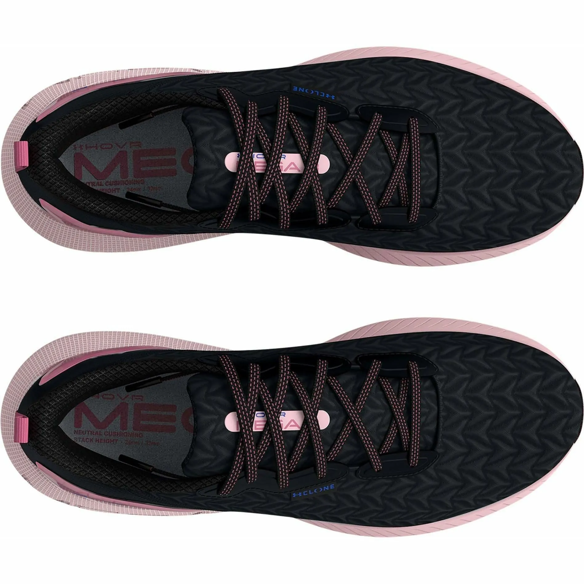 Shoes Under Armour Under Armour HOVR Mega 3 Clone Womens Running Shoes - Black