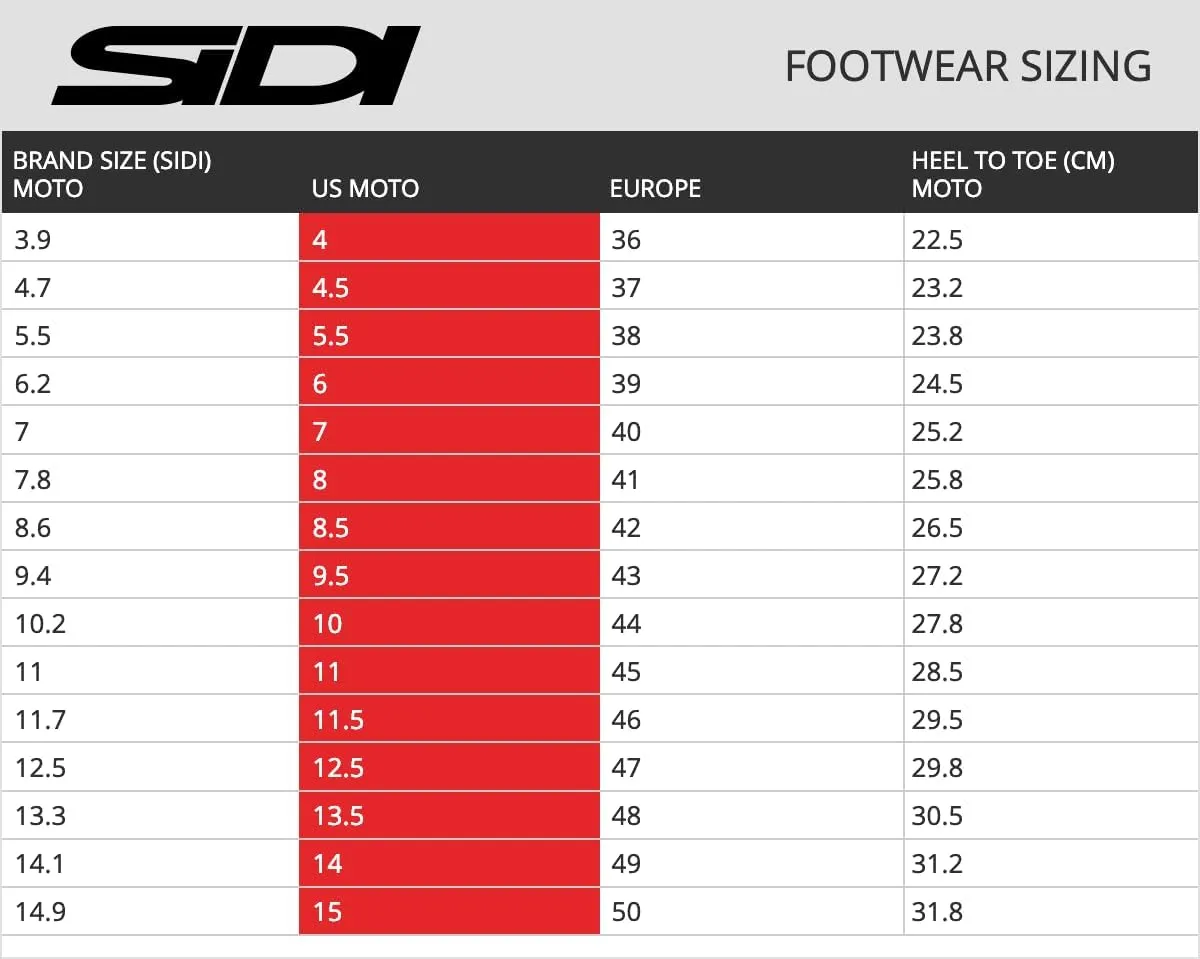 SIDI Women's Motorcycle Boots, 42 EU