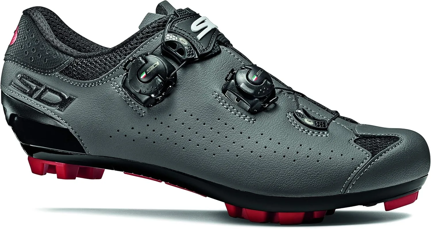 SIDI | XC Cross Country Shoes, Professional Mountain Bike Shoes for Men MTB Eagle 10, Soft Instep Closure System, Integrated Heel