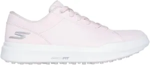 Skechers Golf Women's Drive 6 Arch Leather Relaxed Fit Waterproof Golf Shoe Sneaker, Pink, 10