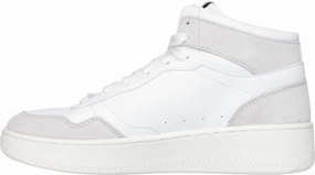 Skechers - Womens Sport Court 2.0 - Fresh Track Sneakers, Color White, Size: 5.5 M US