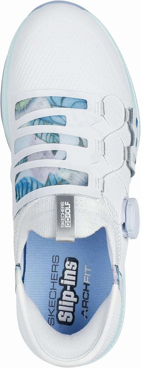 Skechers Women's Elite 5 Arch Fit Waterproof Slip in Sneaker