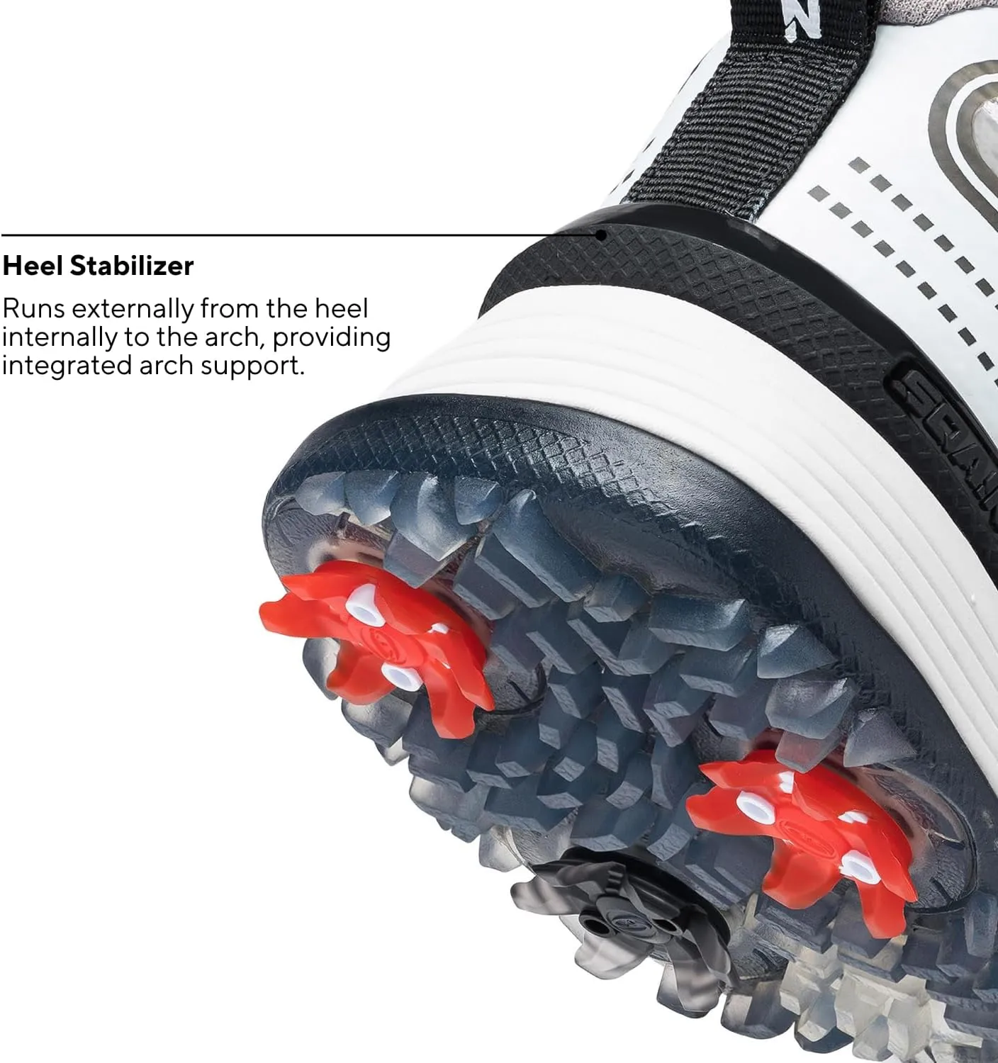 SQAIRZ Freedom Mesh Women's Athletic Golf Shoes, Golf Shoes, Designed for Balance & Performance, Replaceable Spikes, Breathable with Spikes