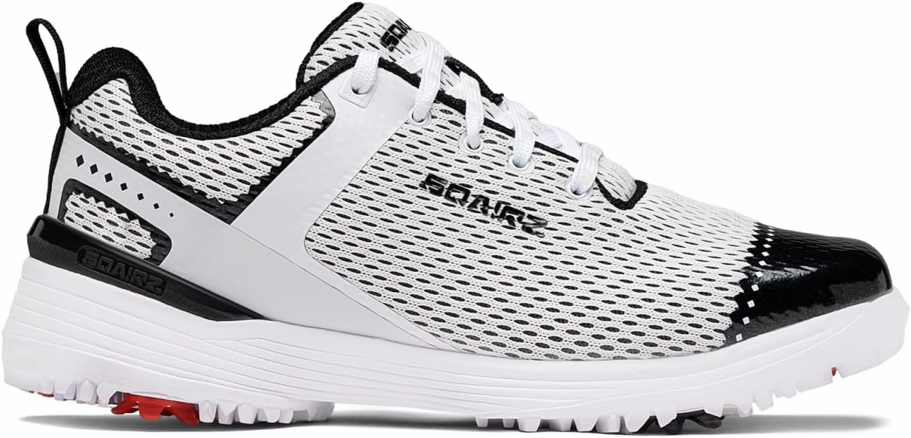 SQAIRZ Freedom Ultra Women's Athletic Golf Shoes, Designed for Balance & Performance, Replaceable Spikes, Breathable, Golf Footwear