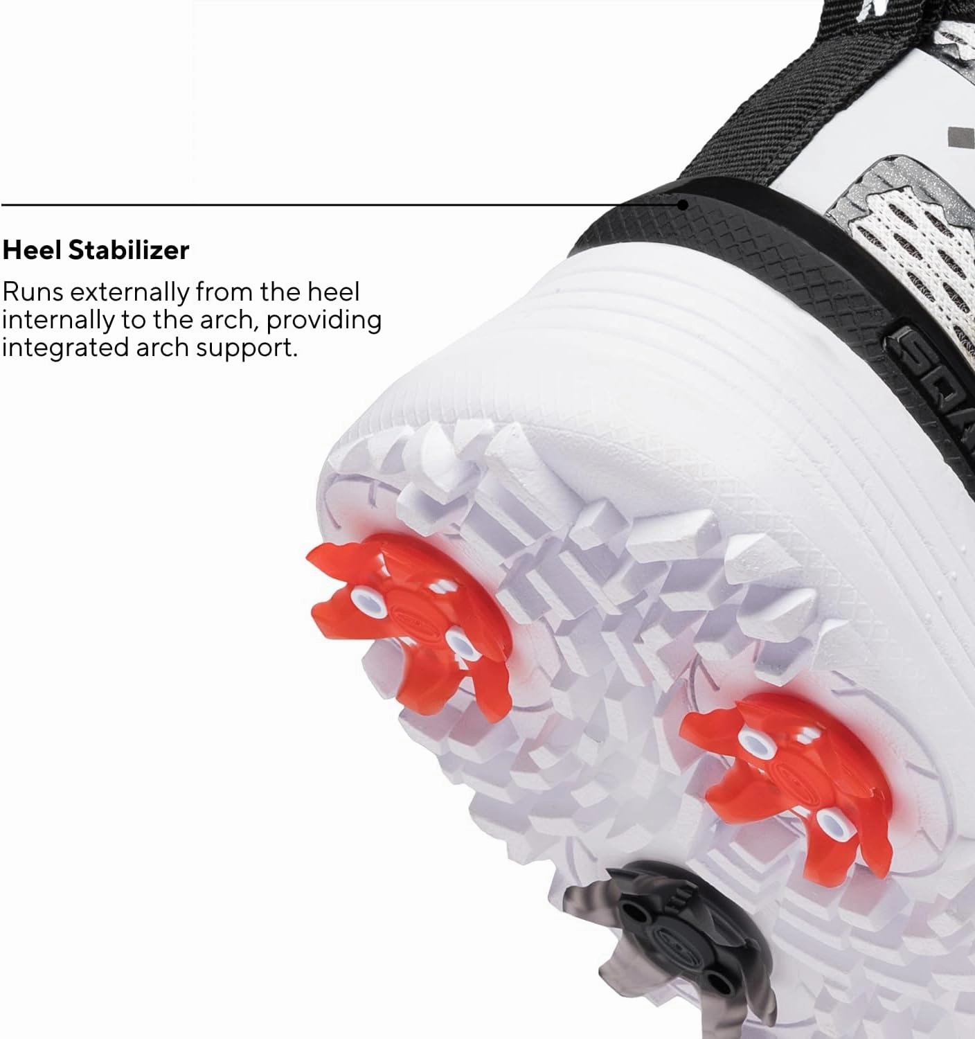 SQAIRZ Freedom Ultra Women's Athletic Golf Shoes, Designed for Balance & Performance, Replaceable Spikes, Breathable, Golf Footwear