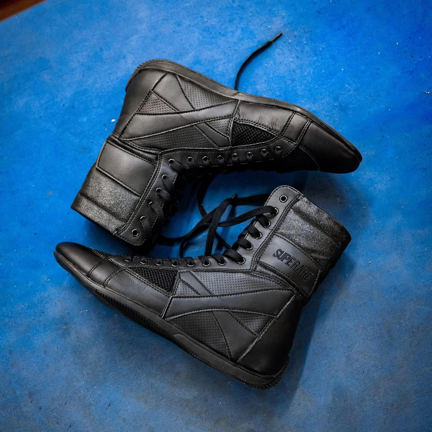 Superare Boxing Shoes  MMA Kick Boxing Pro Fighting Boots and Training Workout Shoes for Men and Women