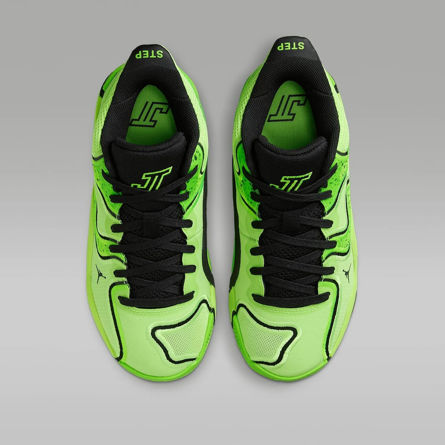 Tatum 3 Big Kids' Basketball Shoes (HV5894-300, Ghost Green/Electric Green/Black/Black)