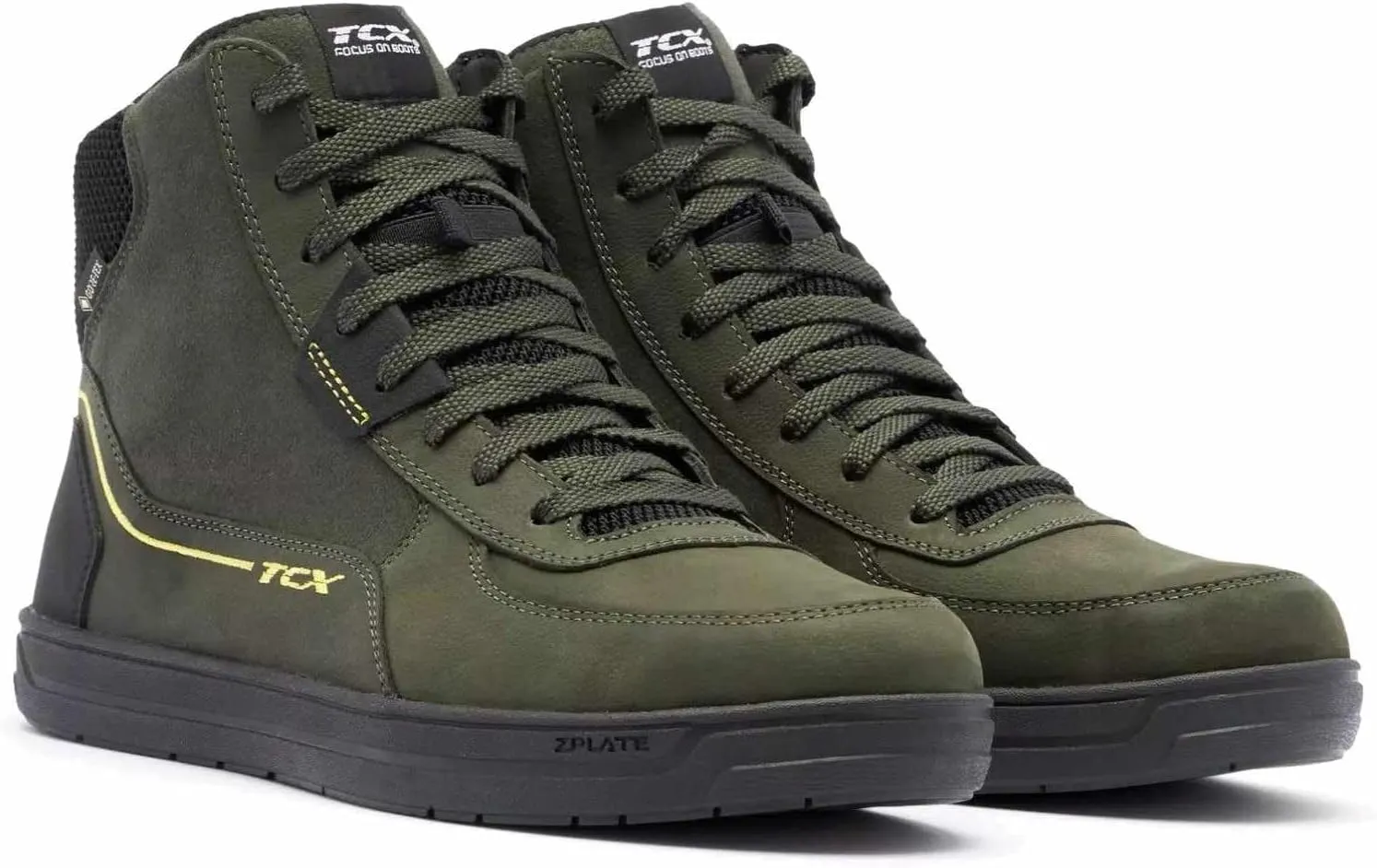 TCX Mood 2 Gore-Tex Shoe Green/Black/Yellow Size - 45