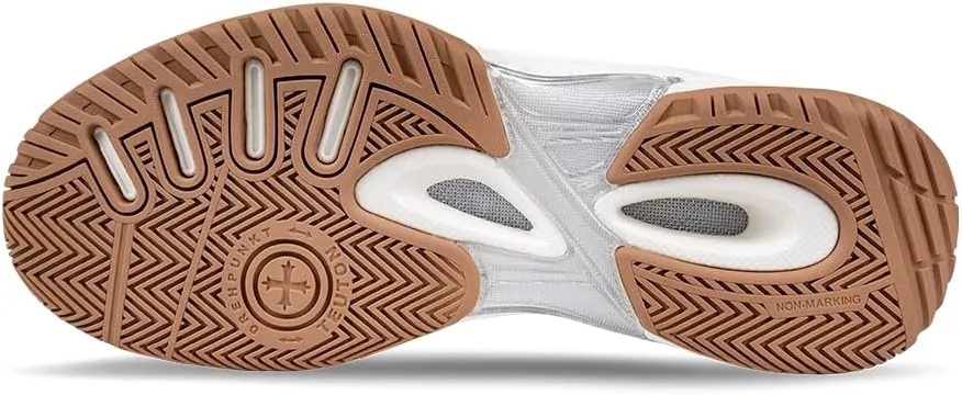 Teuton Sports ST2 Unisex All-Court Shoes: Lightweight, Breathable Sneakers for Tennis, Squash, Pickleball & More - Sizes 37-48 EUR