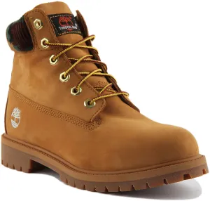 Timberland 6 inch A2Fq3 In Wheat Camo For Junior Shoes Timberland
