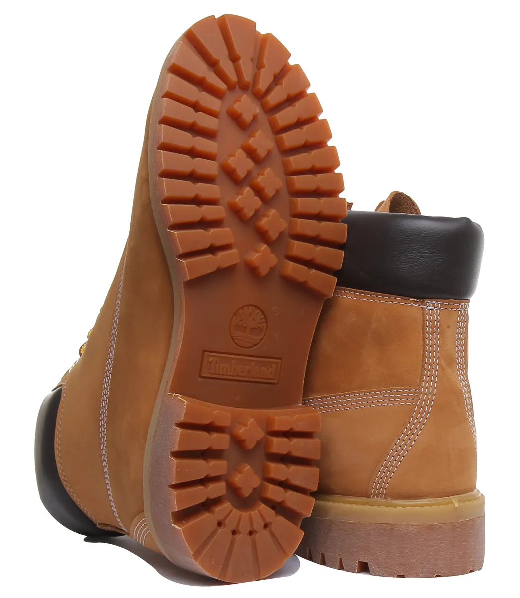 Timberland 6 Inch Ankle Boots In Wheat For Men Shoes Timberland