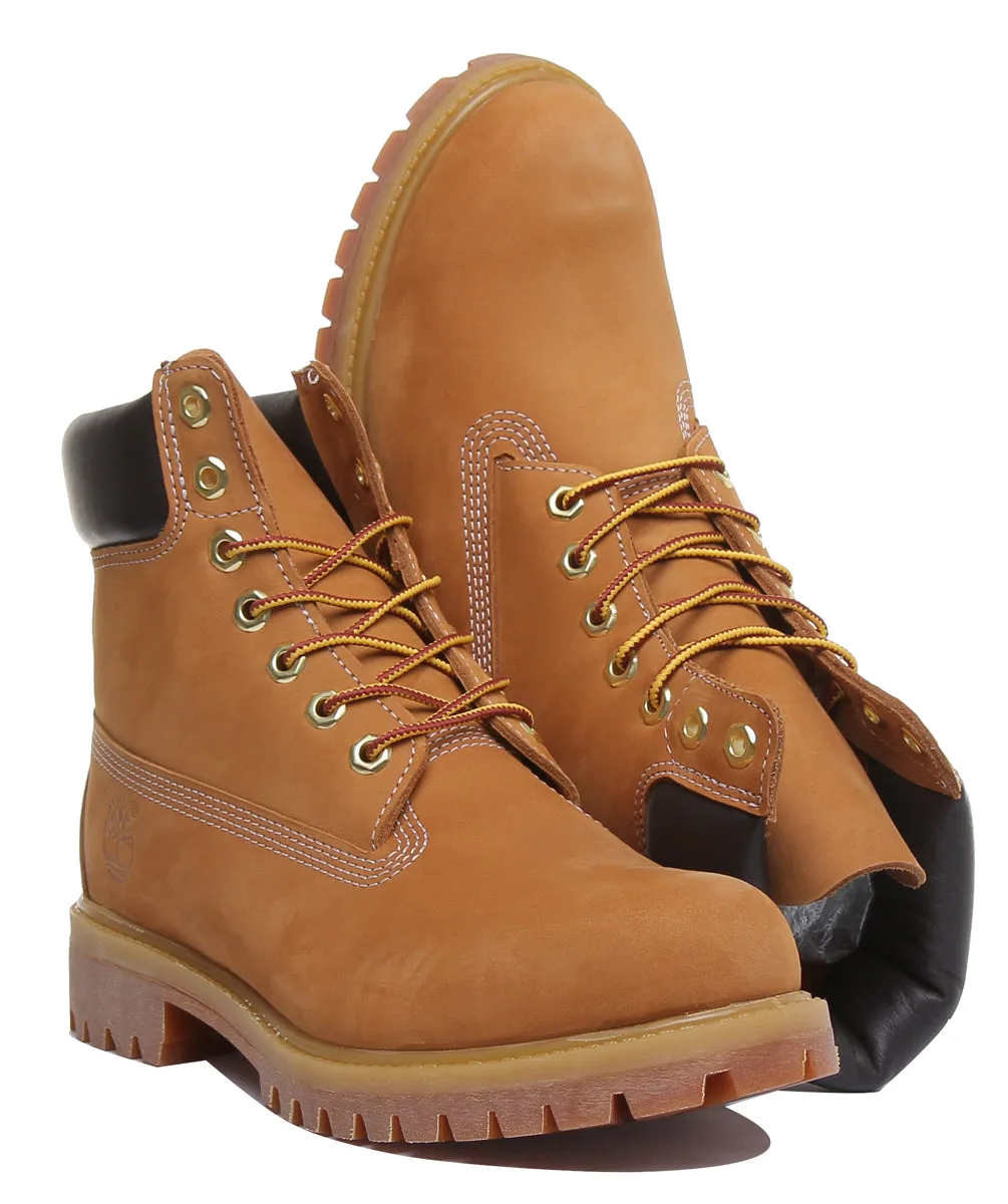 Timberland 6 Inch Ankle Boots In Wheat For Men Shoes Timberland
