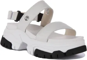 Timberland A5Usm Adley Way In White Platform Sandals Shoes Timberland