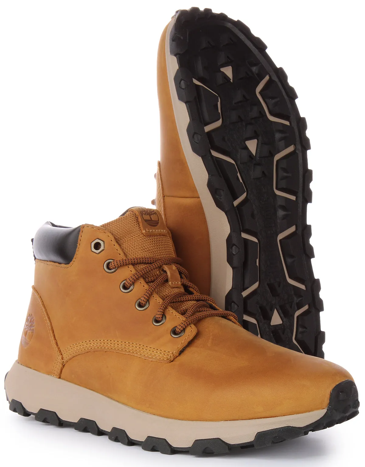Timberland A5Y7H Winsor Park Mid In Wheat Shoes Timberland