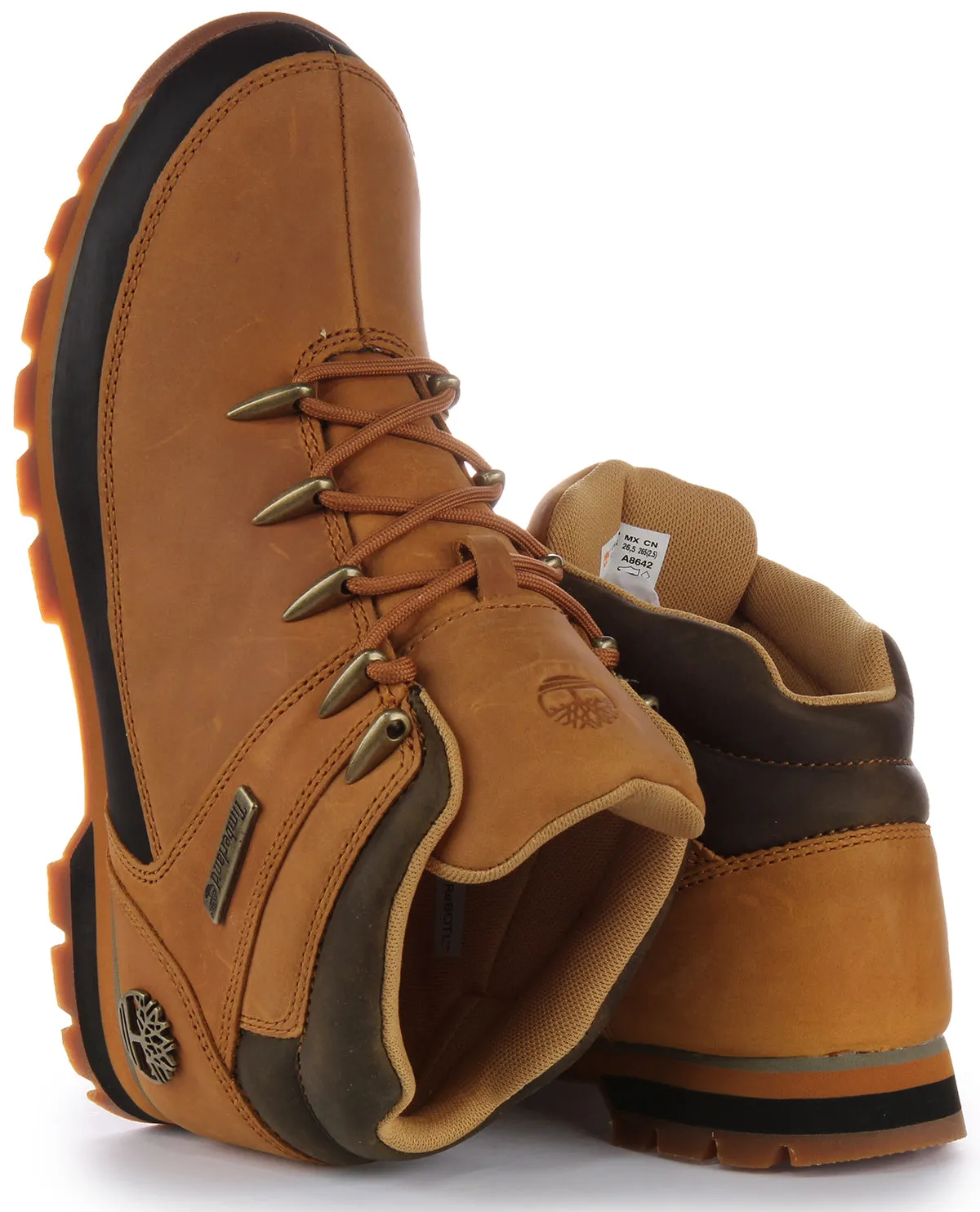 Timberland A61R5 Mens Euro Sprint Mid In Wheat For Men Shoes Timberland