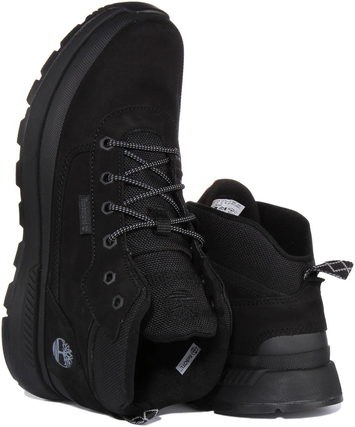 Timberland Field Trekker In Black For Junior Shoes Timberland
