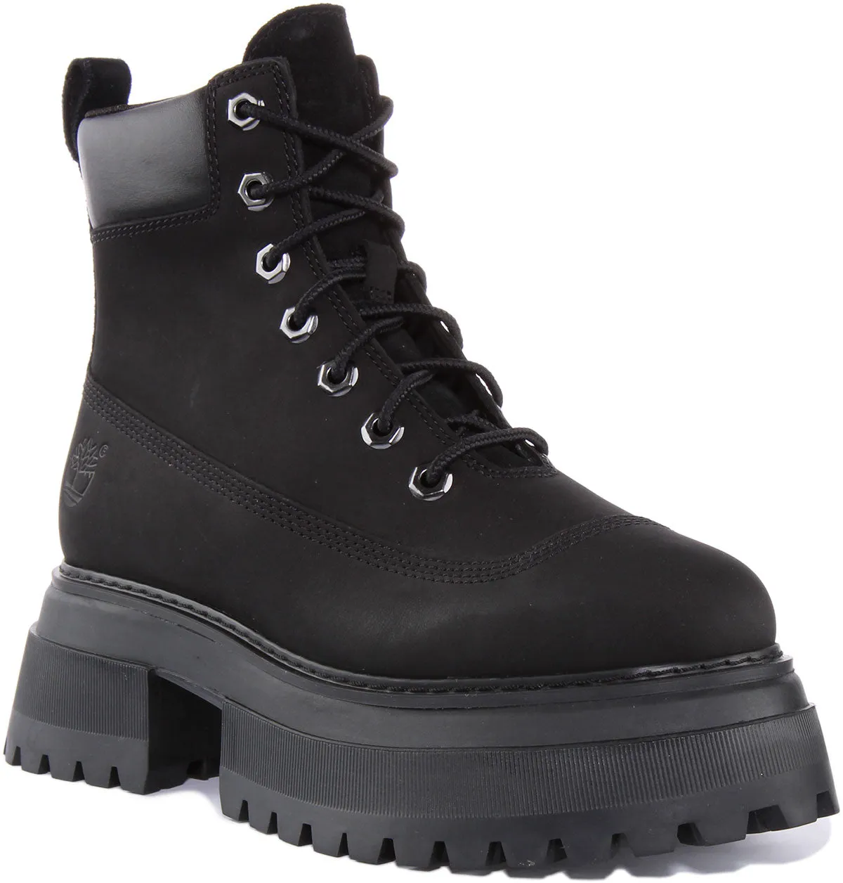 Timberland Sky 6 Inch Platform A428J In Black Shoes Timberland