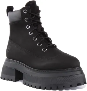 Timberland Sky 6 Inch Platform A428J In Black Shoes Timberland
