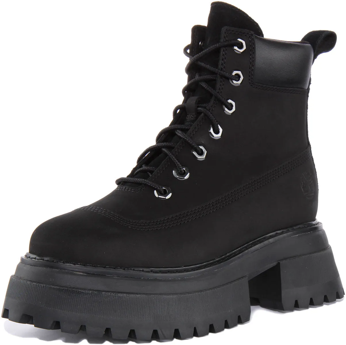 Timberland Sky 6 Inch Platform A428J In Black Shoes Timberland