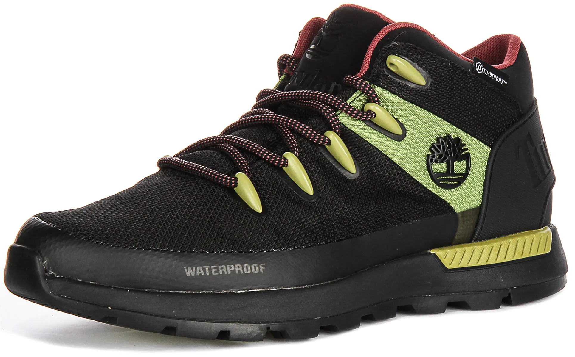 Timberland Sprint Trekker Mid Waterproof A6Crb In Black Green For Men Shoes Timberland