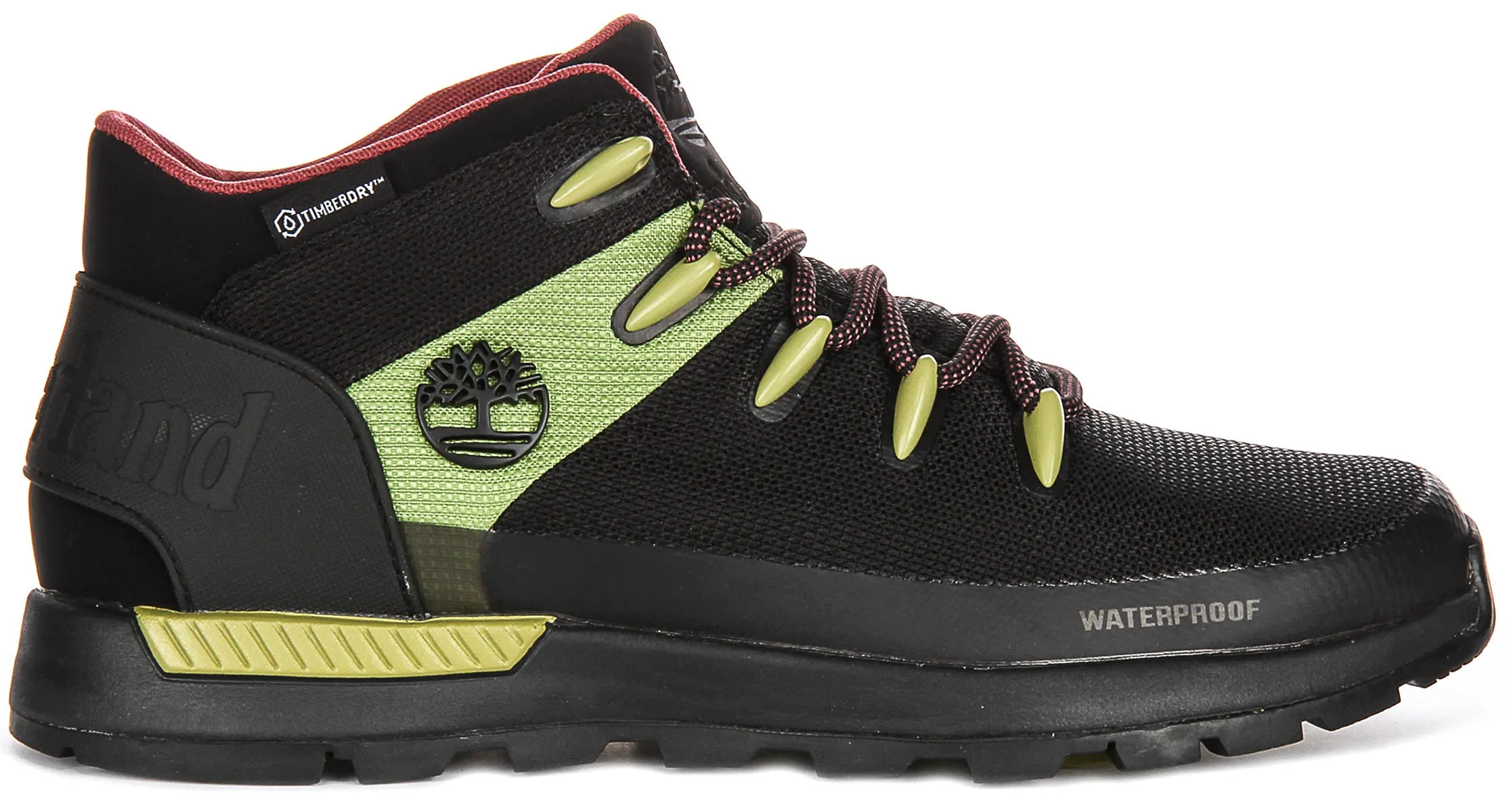 Timberland Sprint Trekker Mid Waterproof A6Crb In Black Green For Men Shoes Timberland