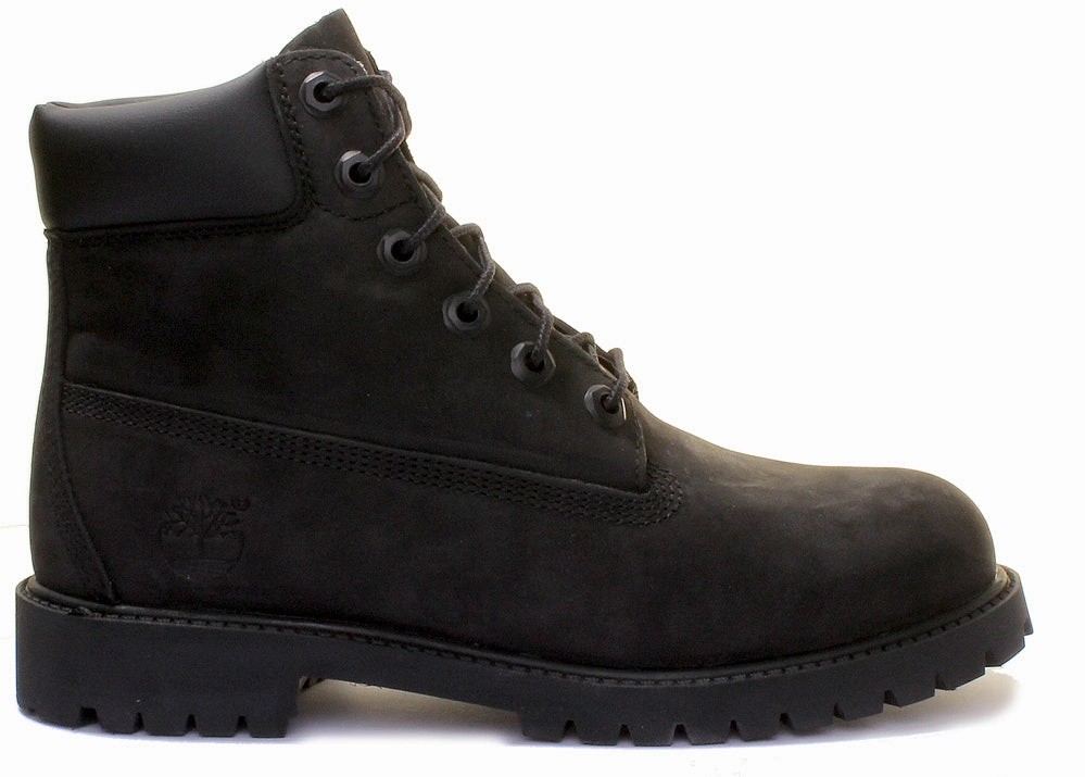 Timberland 6 Inch Ankle Boot In Black For Youth Shoes Timberland
