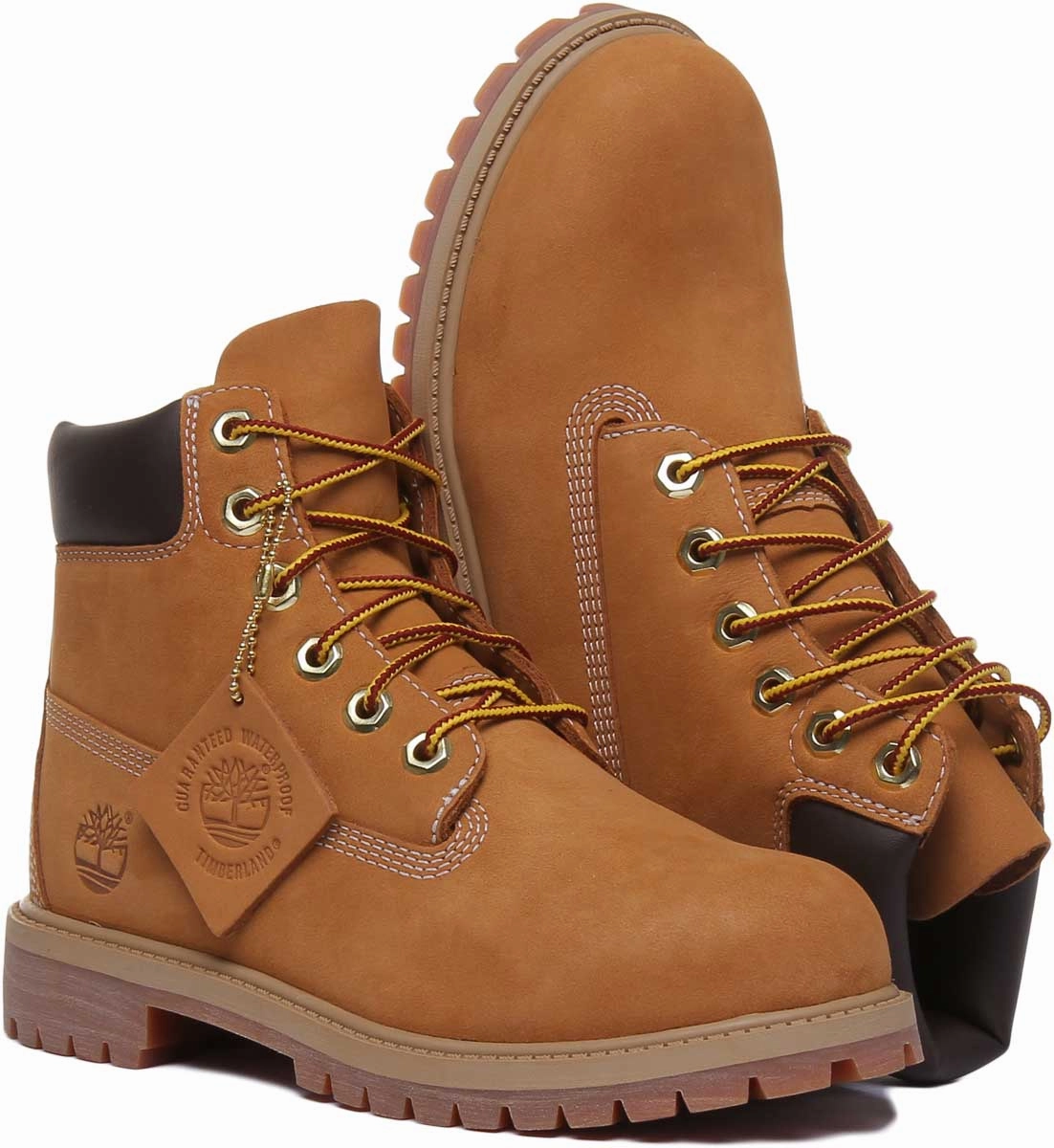Timberland 6 Inch Ankle Boots In Wheat For Youth Shoes Timberland