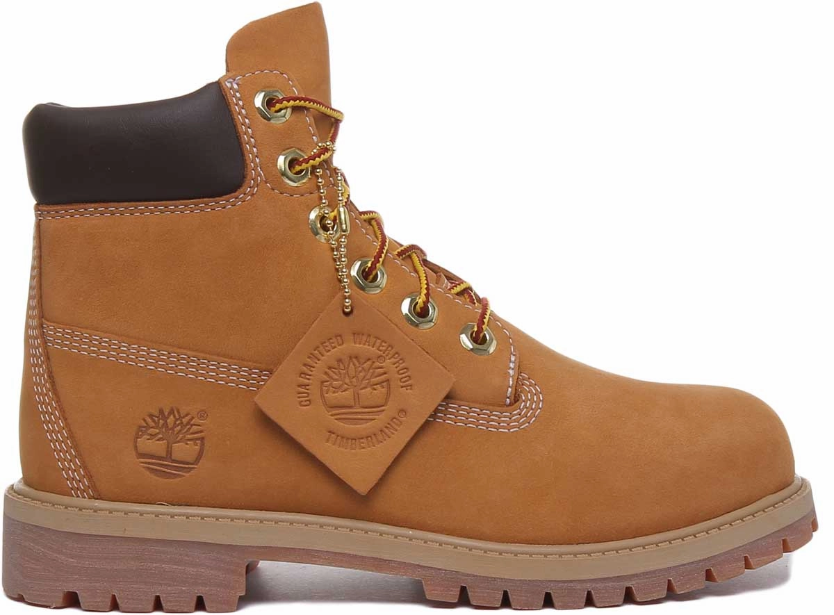 Timberland 6 Inch Ankle Boots In Wheat For Youth Shoes Timberland