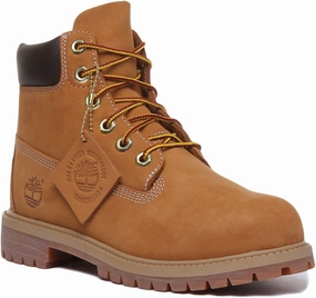 Timberland 6 Inch Ankle Boots In Wheat For Youth Shoes Timberland