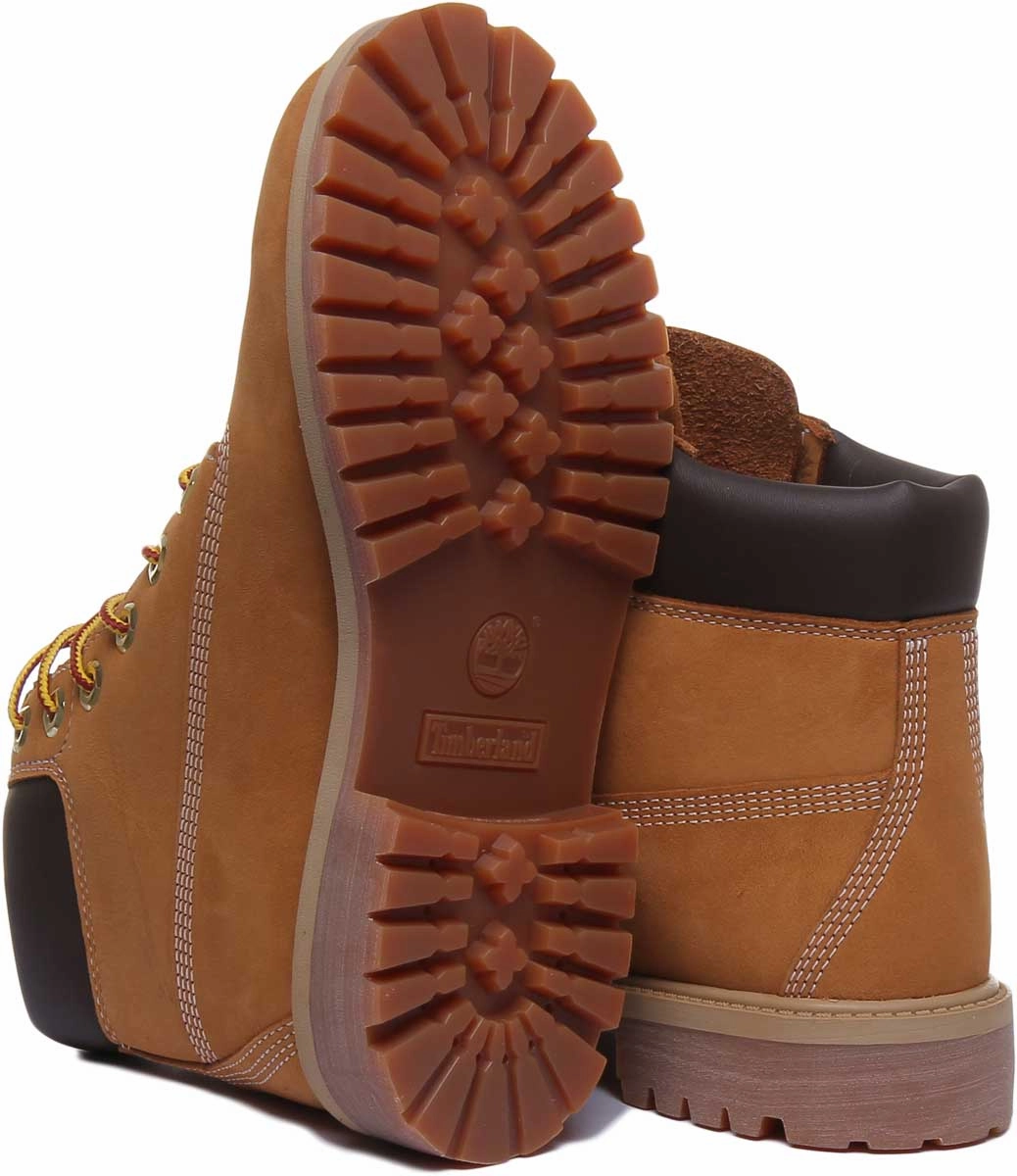 Timberland 6 Inch Ankle Boots In Wheat For Youth Shoes Timberland