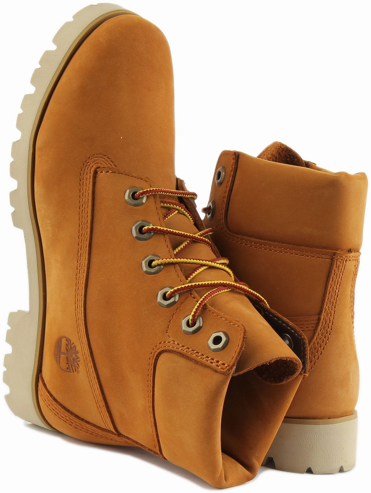 Timberland 6 inch Lace up Boot In Wheat For Women Shoes Timberland