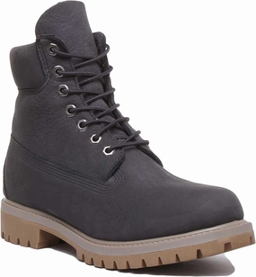 Timberland 6 Inch Waterproof Boots In Dark Grey For Men Shoes Timberland