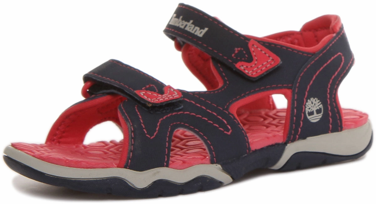 Timberland A1Aas In Navy Pink For Kids Shoes Timberland