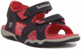 Timberland A1Aas In Navy Pink For Kids Shoes Timberland