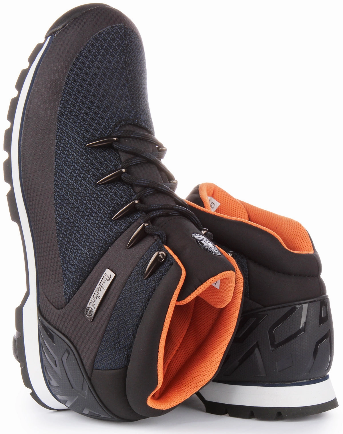 Timberland A1Qka Euro Sprint Mid Hiker In Navy Shoes Timberland
