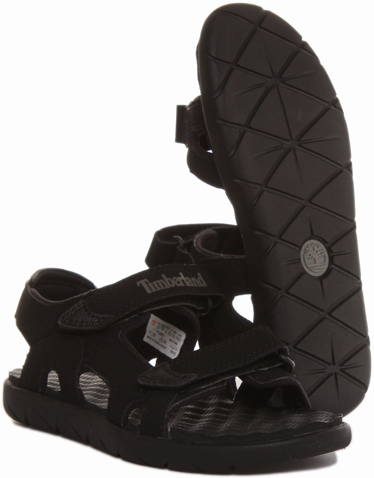 Timberland A1Qxq Perkin Row In Black Mono For Kids Shoes Timberland
