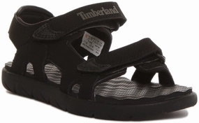 Timberland A1Qxq Perkin Row In Black Mono For Kids Shoes Timberland