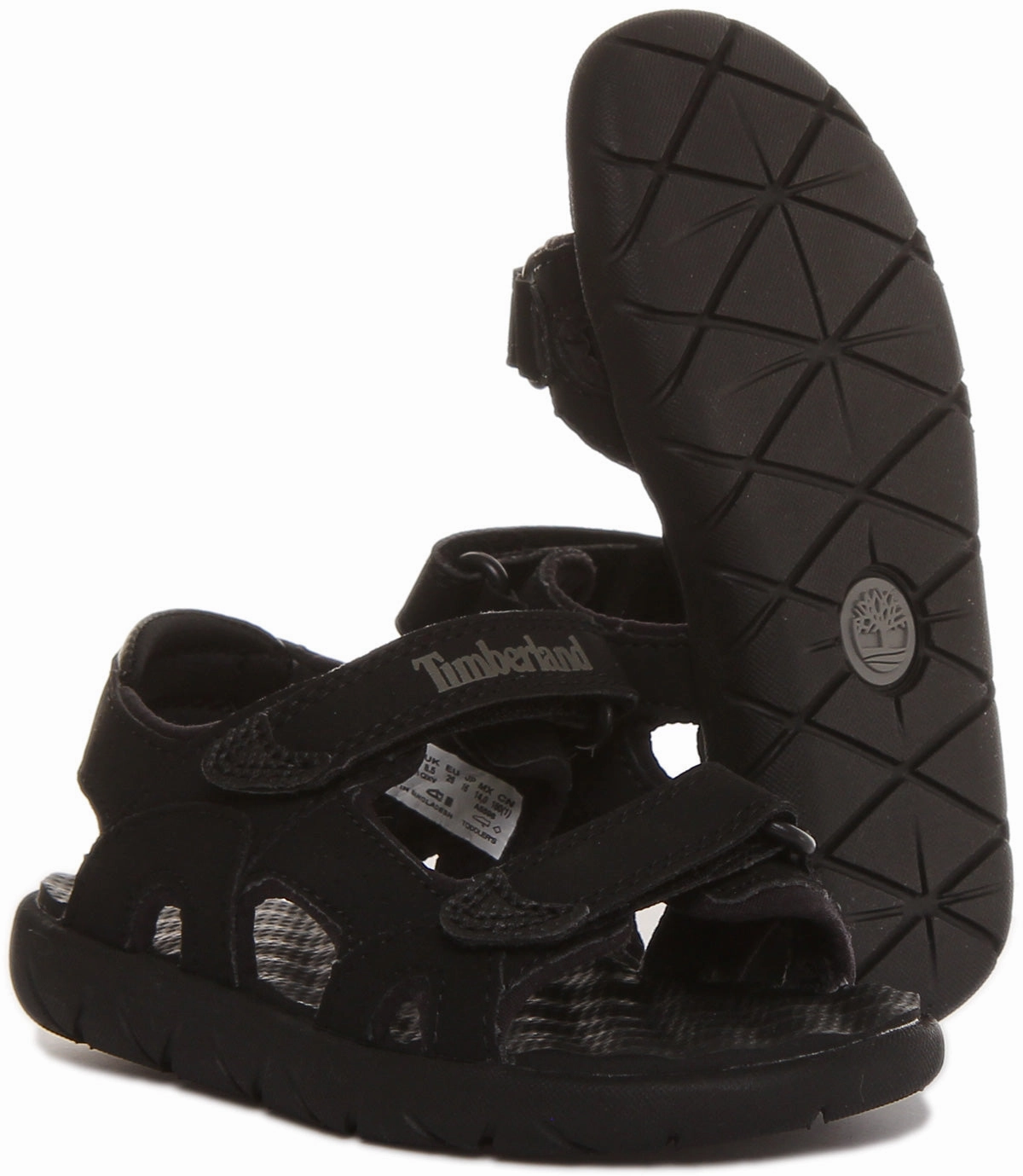 Timberland A1Qxv Perkin Row In Black Mono For Infants Shoes Timberland