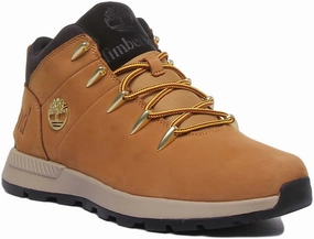 Timberland A1Xvq Sprint Trekker Mid Lace Up Boot In Wheat For Men Shoes Timberland