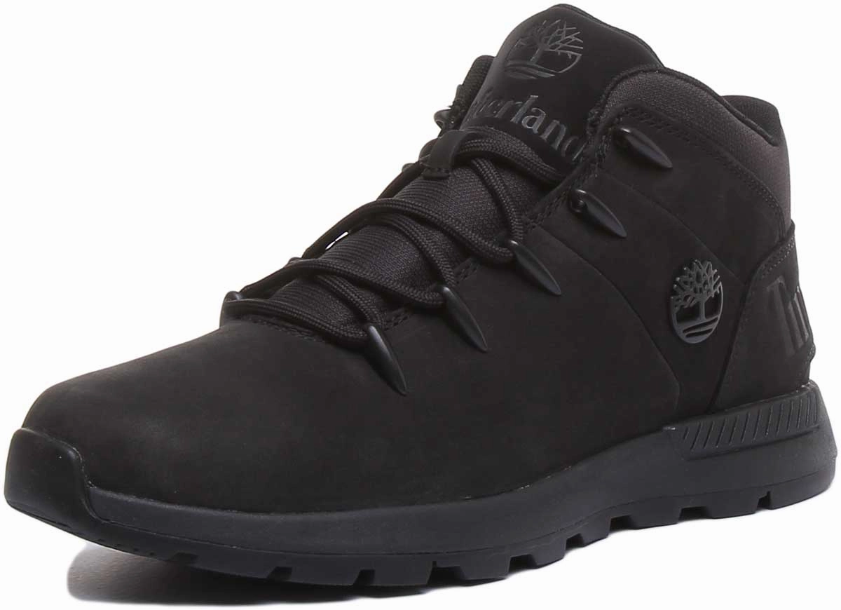 Timberland A1Yn5 Sprint Trekker Mid Boot In Black For Men Shoes Timberland