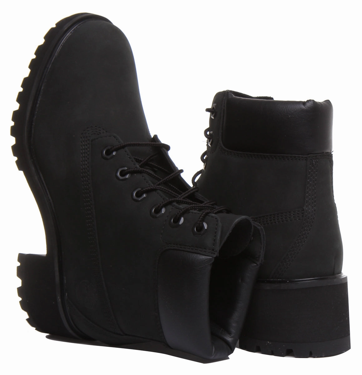 Timberland A25C4 Kinsley Heeled Boot In Black For Women Shoes Timberland