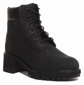 Timberland A25C4 Kinsley Heeled Boot In Black For Women Shoes Timberland