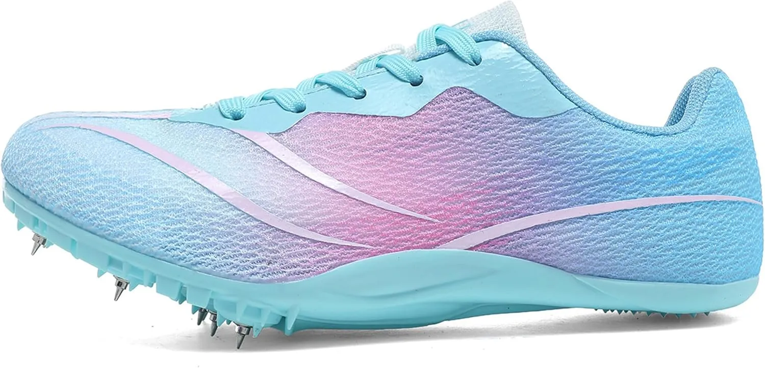 Track and Field Shoes for Kids Boys Girls Men Women, Track Shoes Track Spikes Sprint Running Shoes